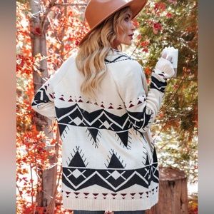 Pocketed Knit Cardigan